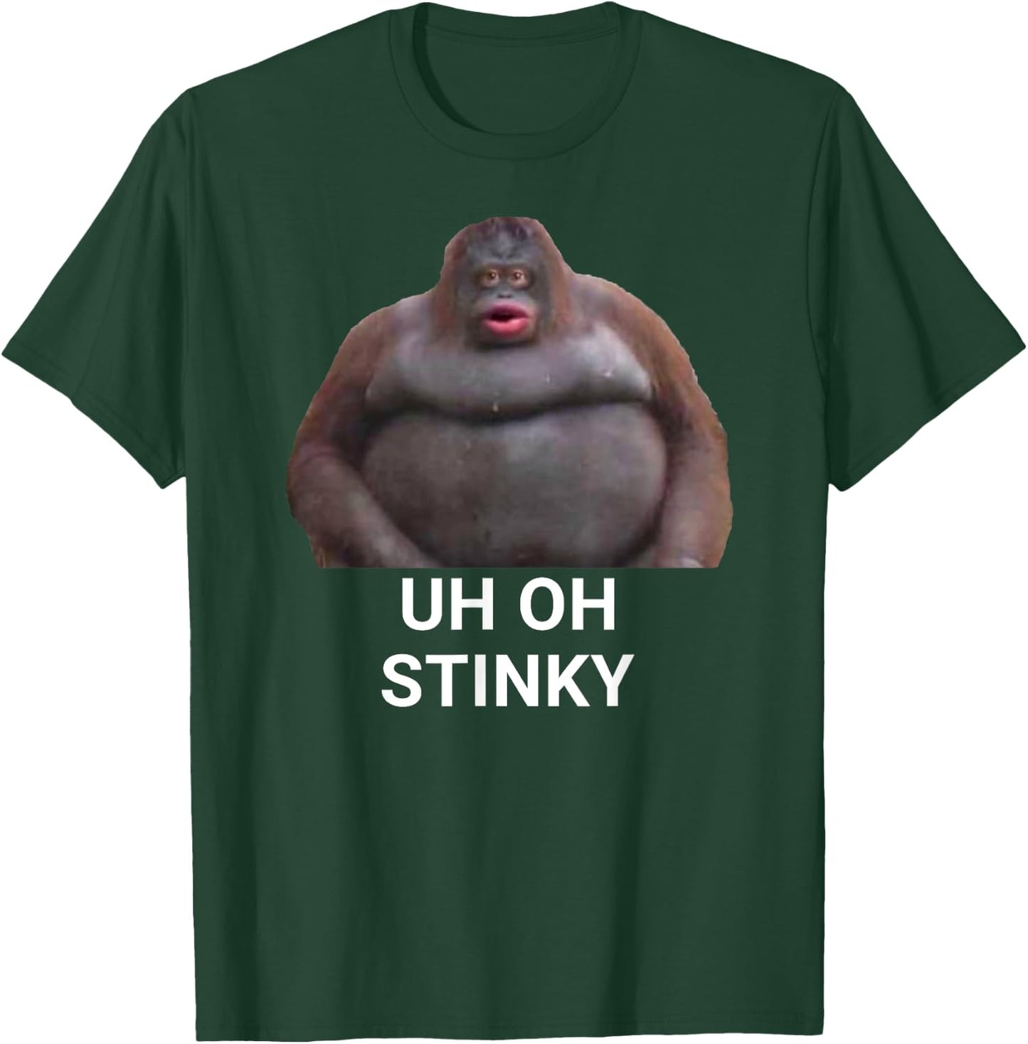 Uh Oh Stinky Poop Dank Memes Le Monke T-Shirt - T-Shirt | Forest