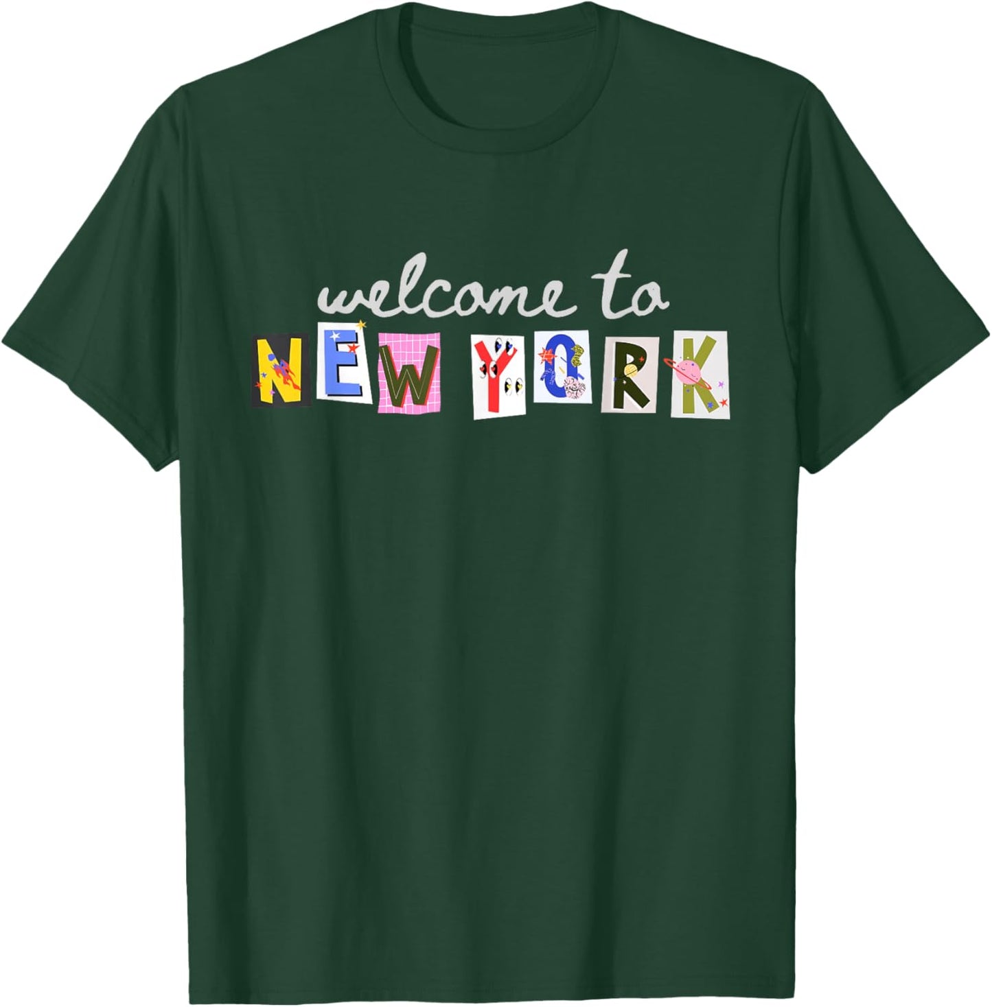 Welcome To New York T-Shirt - T-Shirt | Forest