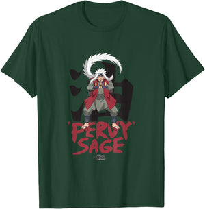 Naruto Shippuden Jiraiya Pervy Sage Small T-Shirt - T-Shirt | Forest