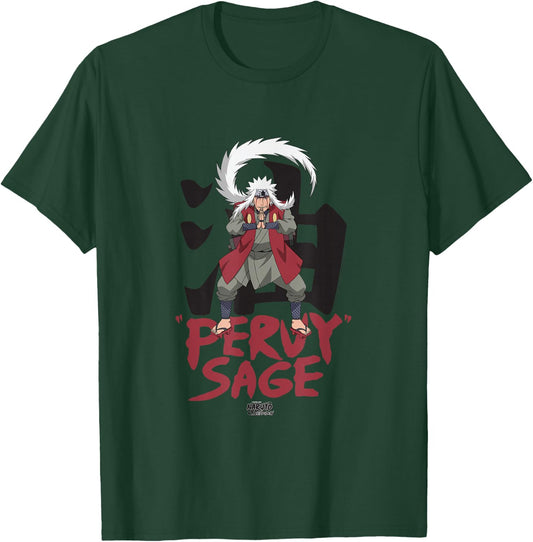 Naruto Shippuden Jiraiya Pervy Sage Small T-Shirt - T-Shirt | Forest
