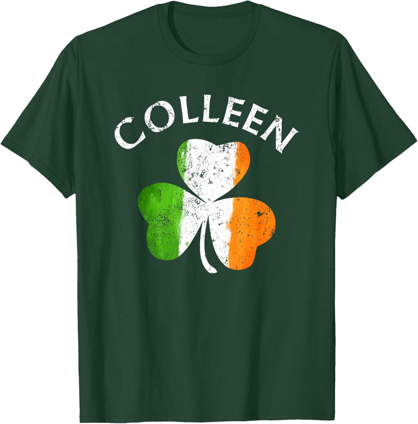 Colleen Name Gift - Lucky Irish Pride T-Shirt - T-Shirt | Forest
