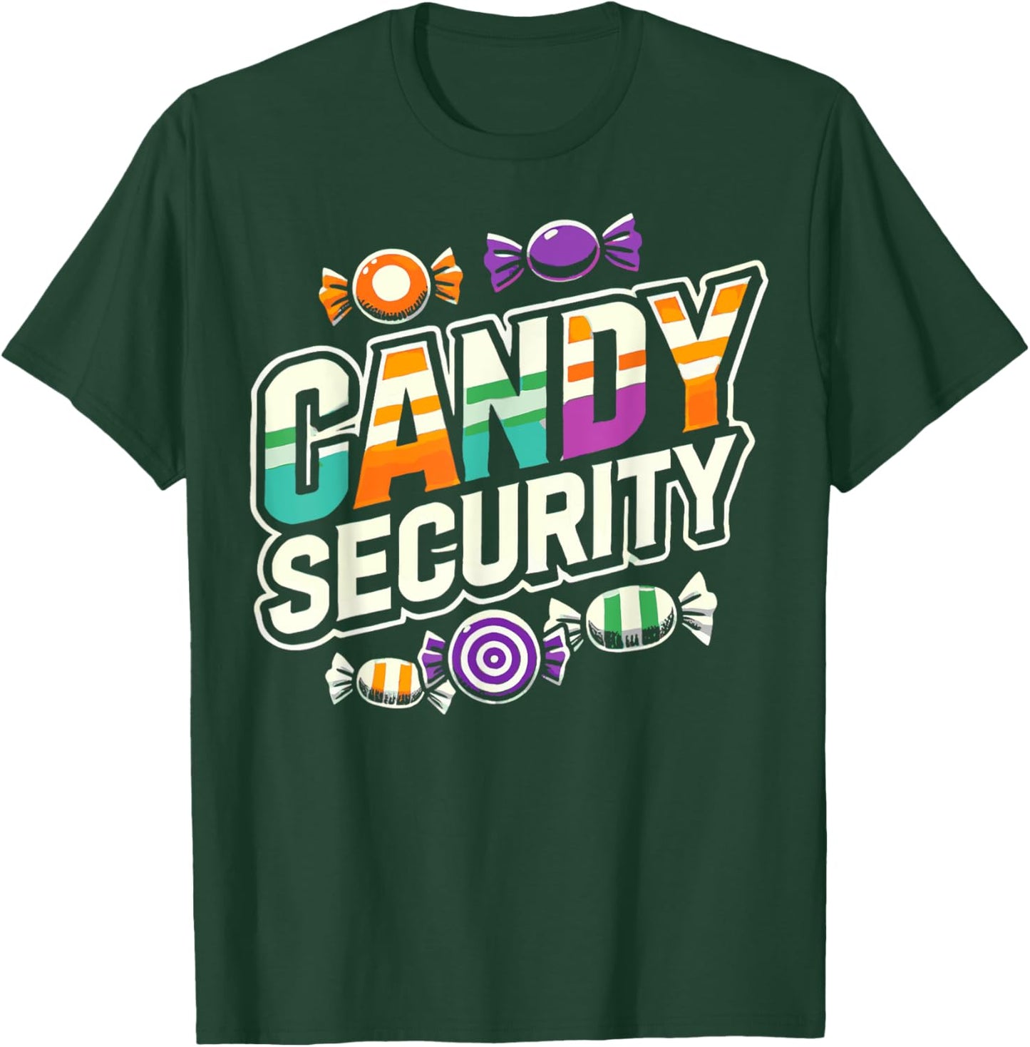 Candy Security Candyland Halloween Costume Kids Teens Adult T-Shirt - T-Shirt | Forest