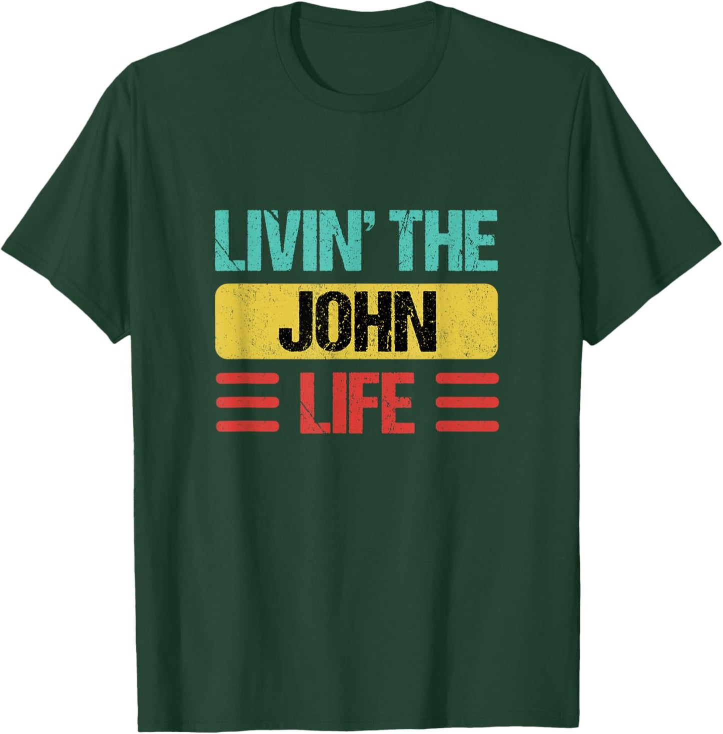 John Name T-Shirt - T-Shirt | Forest