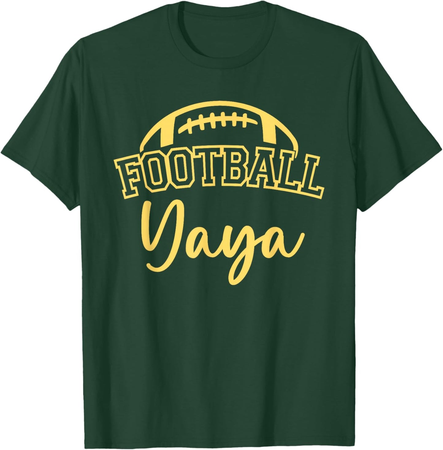 Football Yaya Matching Family Football T-Shirt - T-Shirt | Forest