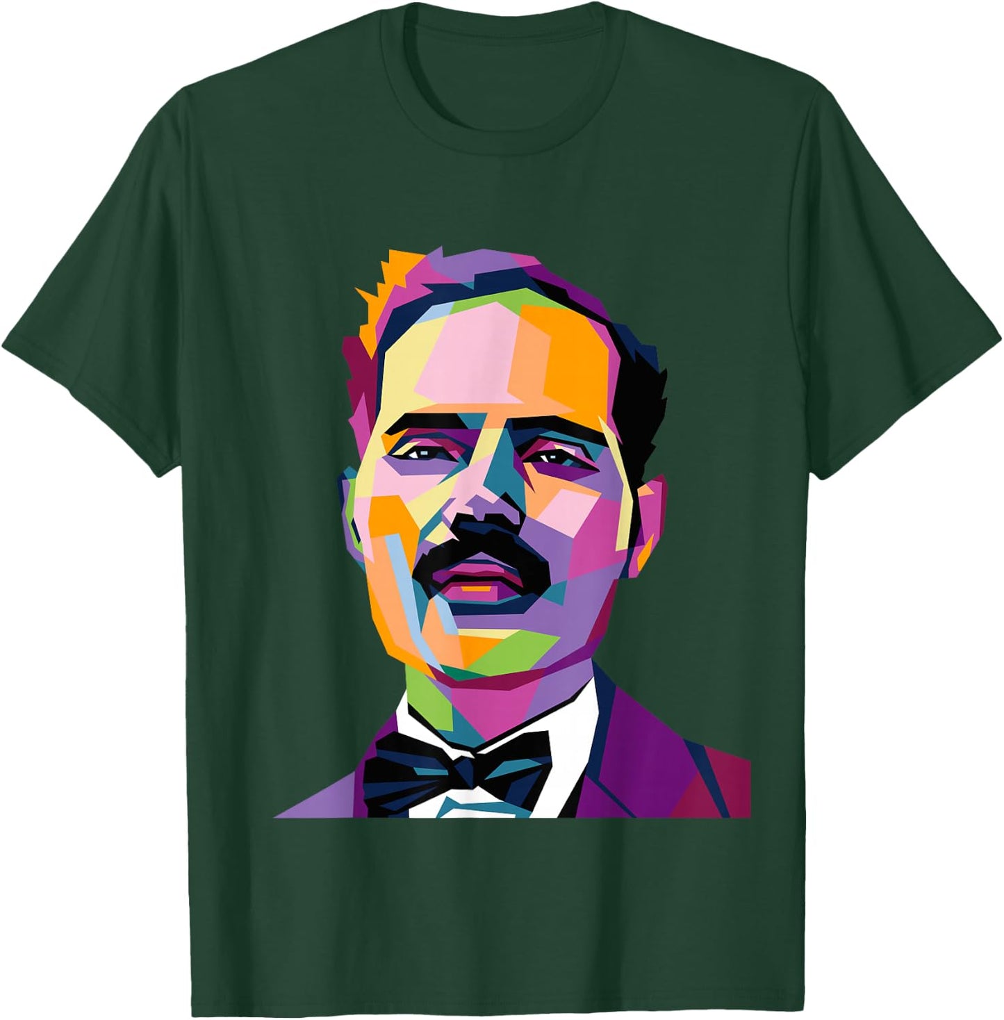Pedro Albizu Campos Puerto Rico History Resiste Pop Art T-Shirt - T-Shirt | Forest