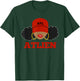 ATLien Black Woman Afro Puffs ATL Atlanta T-Shirt - T-Shirt | Forest