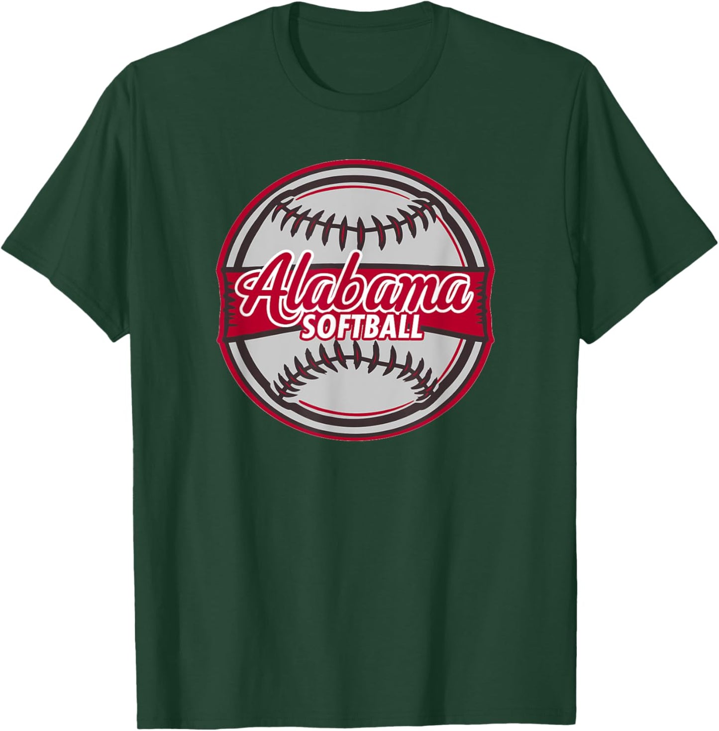 Alabama Softball T-Shirt - T-Shirt | Forest