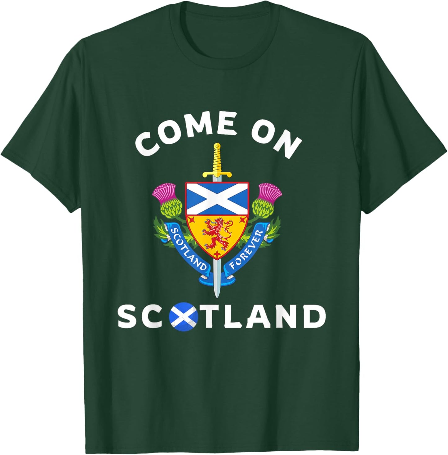 Scottish Pride - Come on Scotland - Yes Sir I can Boogie T-Shirt - T-Shirt | Forest