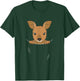 Cute Baby Kangaroo In Belly Bag T-Shirt - T-Shirt | Forest
