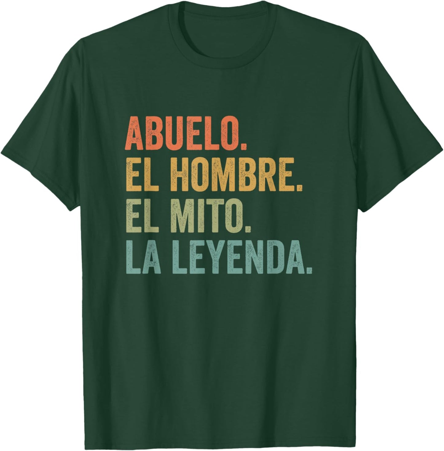 Abuelo Spanish Grandfather T-Shirt - T-Shirt | Forest