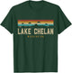 Lake Chelan Vintage Mountains Hiking Camp Washington Retro T-Shirt - T-Shirt | Forest