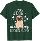 My Dog Ate My Lesson Plans Teacher Appreciation Pug Gift Men Women Kids T-Shirt - T-Shirt | Forest