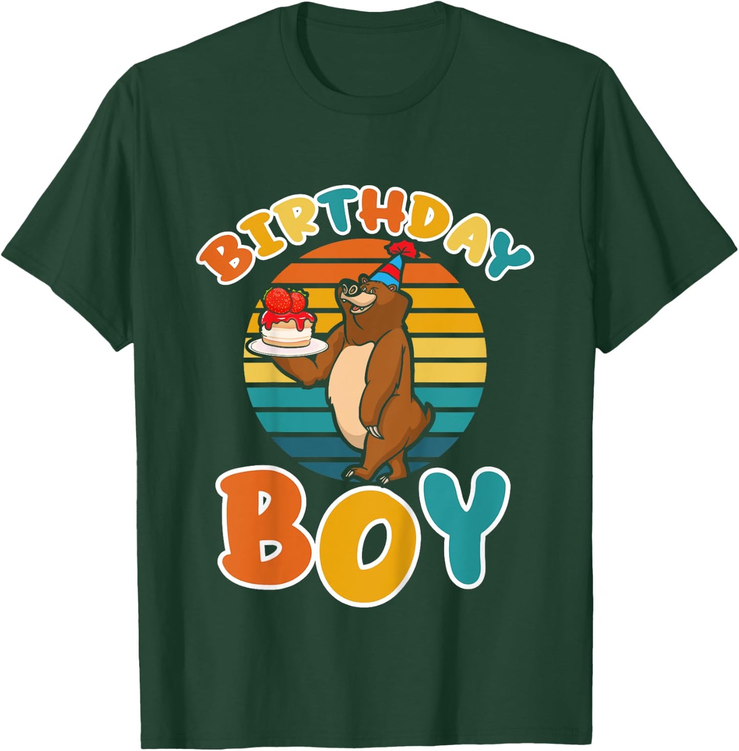 Kids Birthday Boy Lemming Outfit for Gamers and Animal Lovers T-Shirt - T-Shirt | Forest