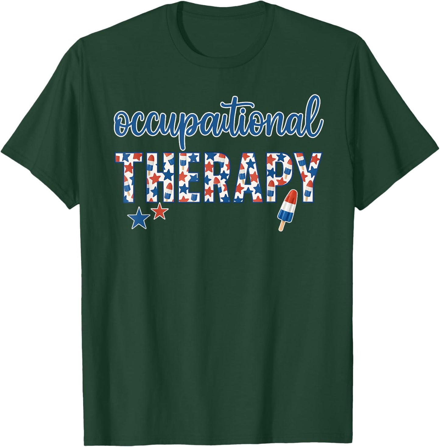 Red White Blue T-Shirt - T-Shirt | Forest
