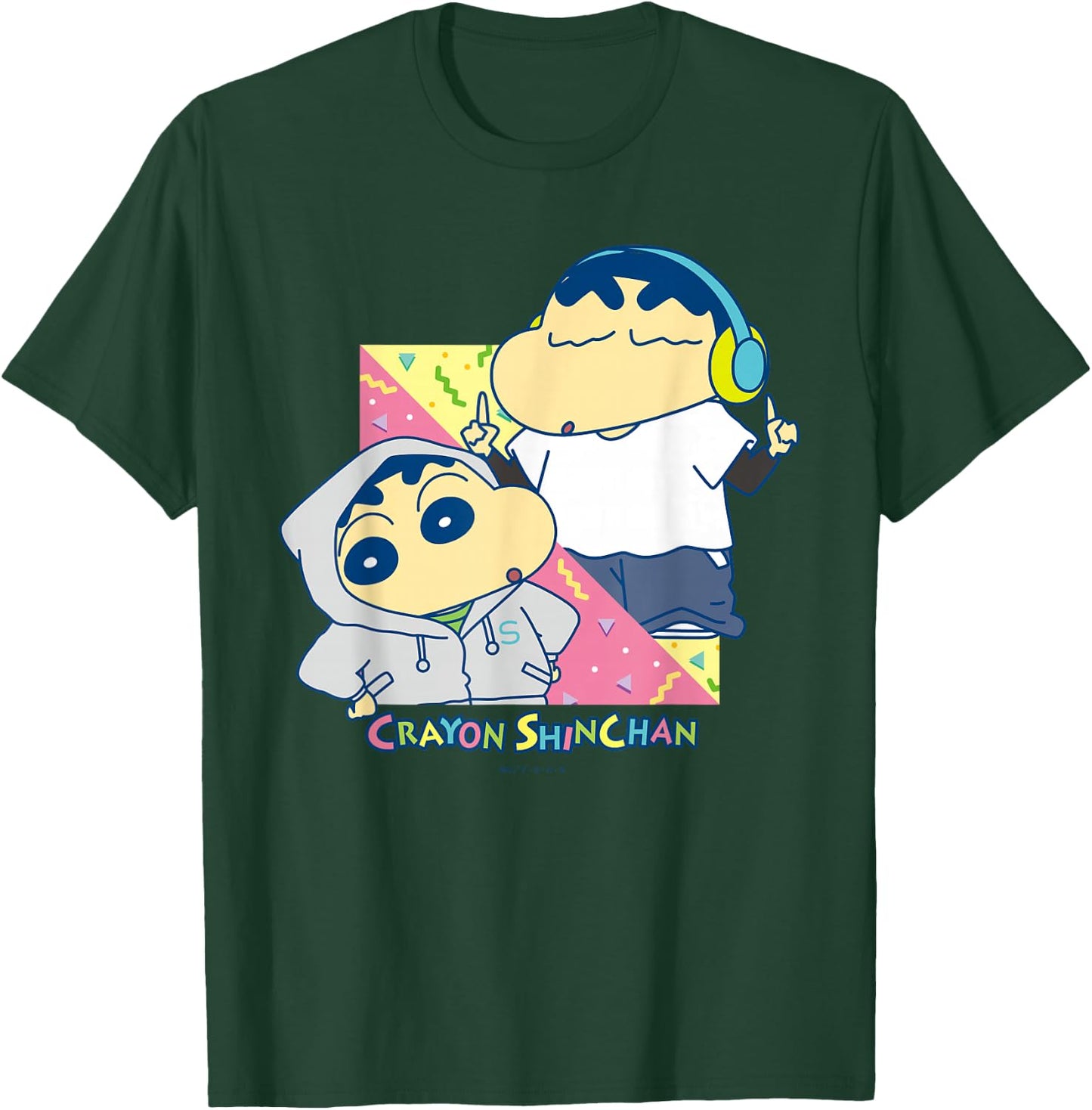 Crayon Shin-chan Music T-Shirt - T-Shirt | Forest