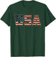 USA Team 2024 United States American Flag Sport USA 2024 Kids Men T-Shirt - T-Shirt | Forest