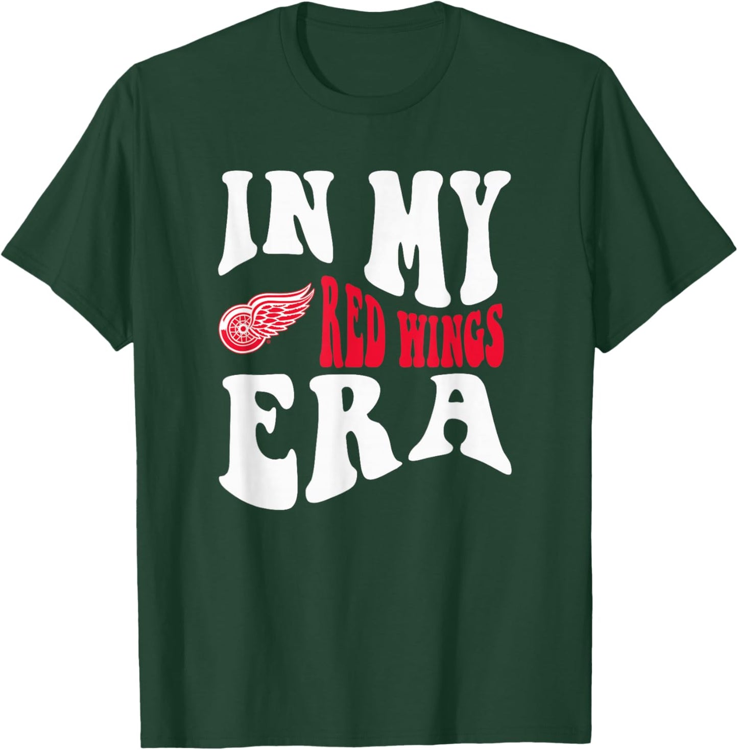 Detroit Red Wings Era Officially Licensed T-Shirt - T-Shirt | Forest