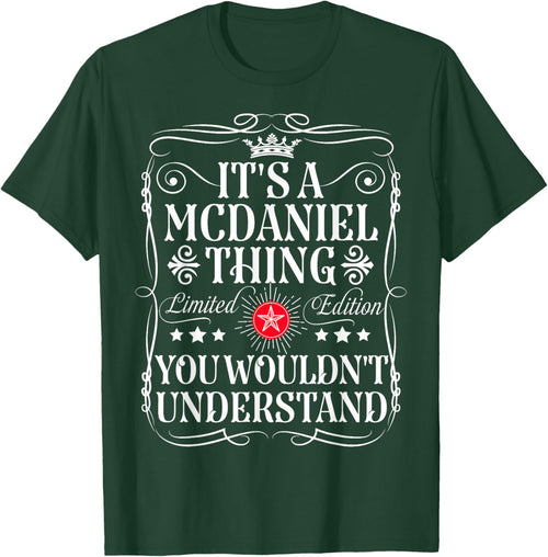 Mcdaniel Name Its A Mcdaniel Thing You Wouldn't Understand