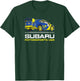 Subaru Rally Car Colorful Racing Logo Sports Car Brand T-Shirt - T-Shirt | Forest