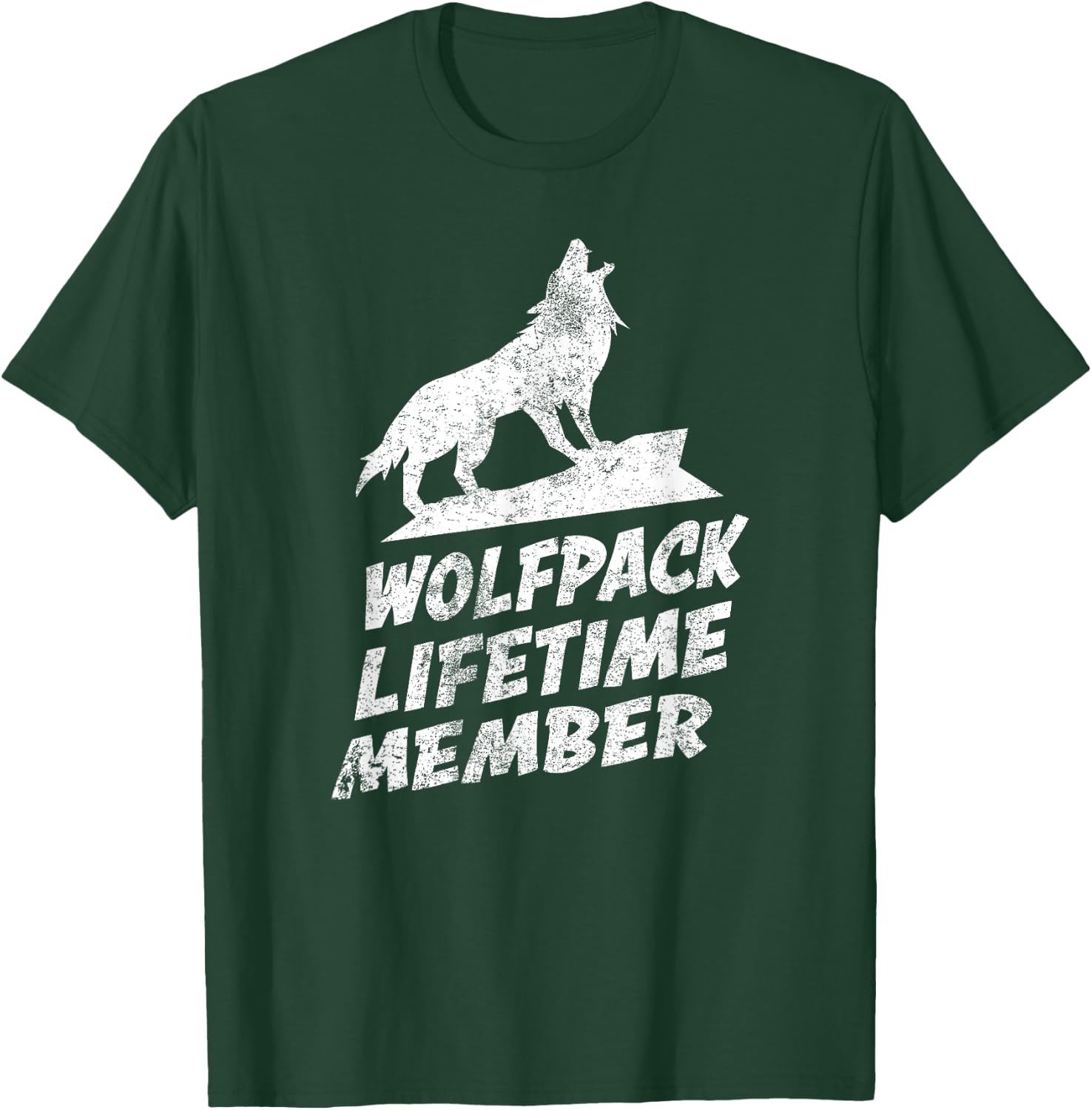 Wolfpack Lifetime Member Gift Wolf Wolves Lovers T-Shirt - T-Shirt | Forest