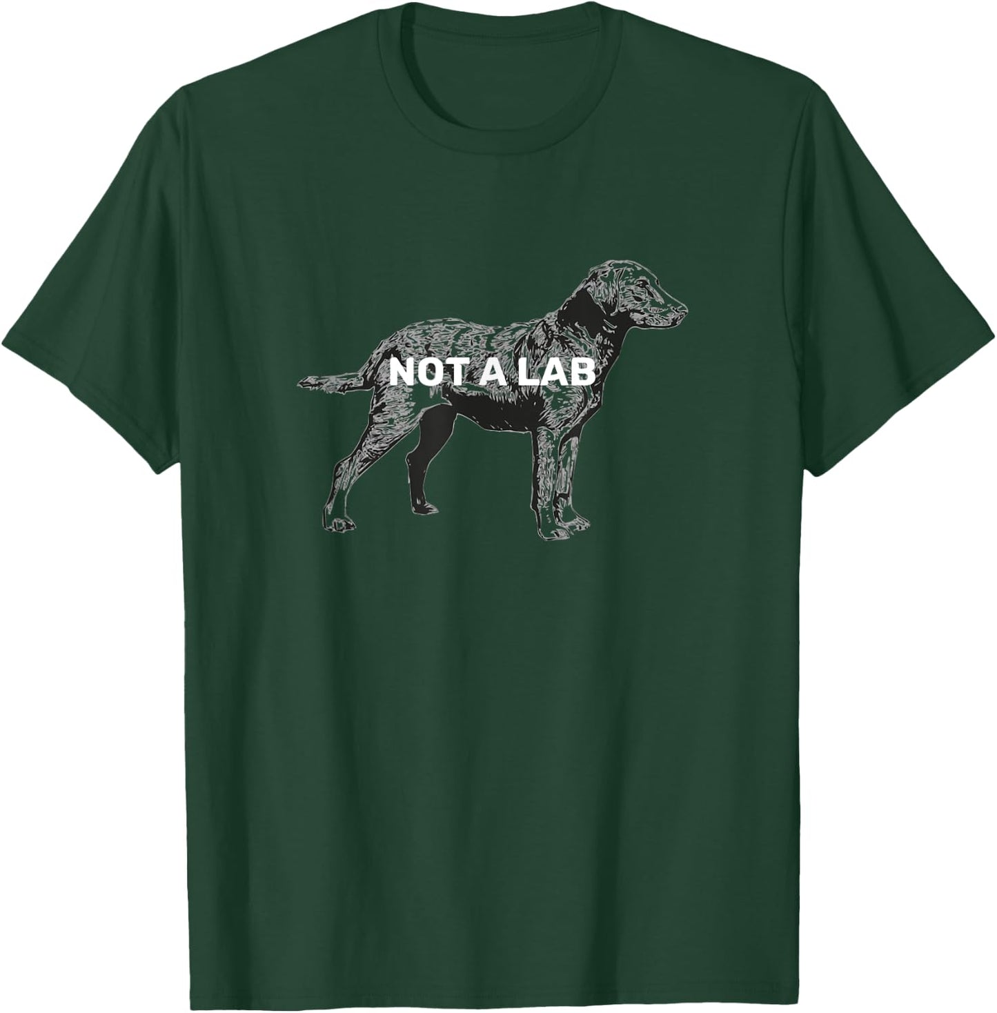 Not A Lab, Chesapeake Bay Retriever Men Women T-Shirt - T-Shirt | Forest