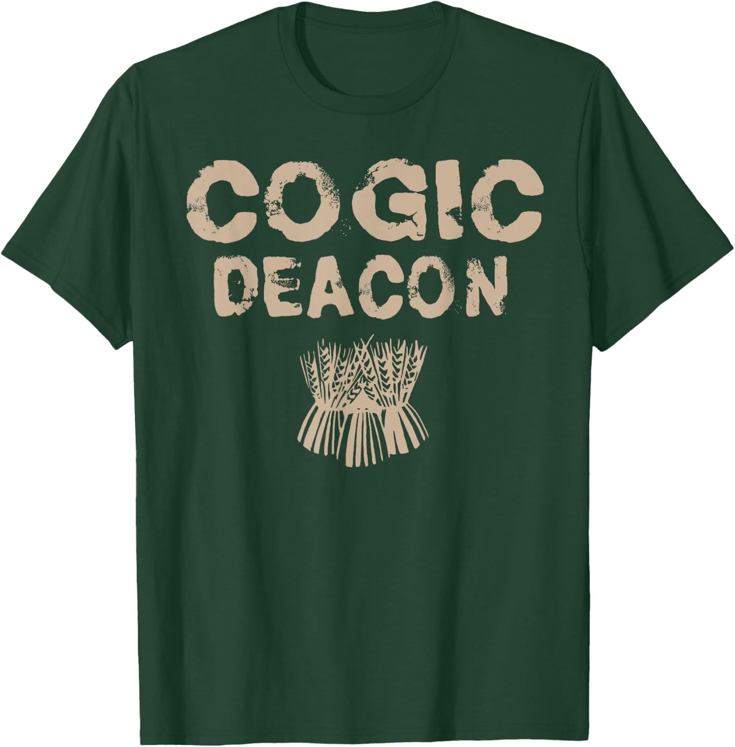 COGIC Denomination Church Deacon Christian Faith Witness T-Shirt - T-Shirt | Forest