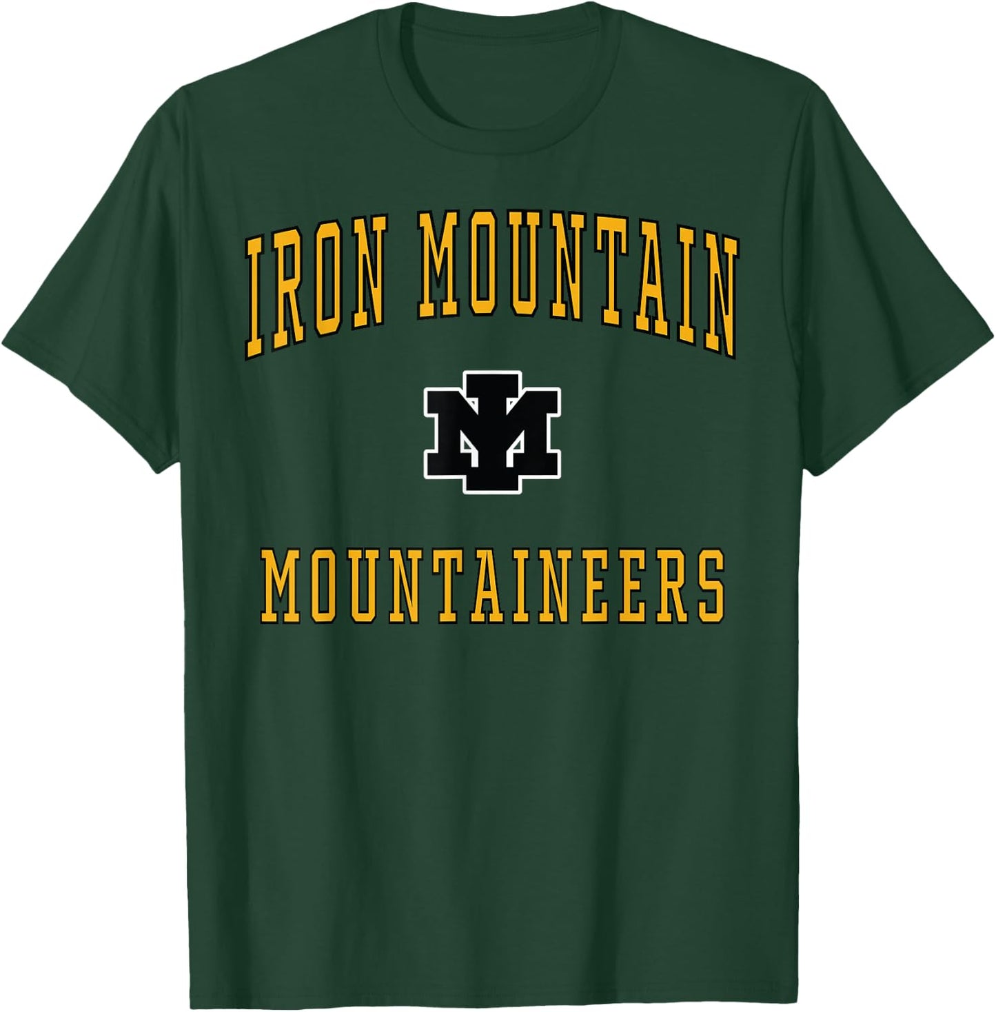 Iron Mountain High School Mountaineers T-Shirt - T-Shirt | Forest