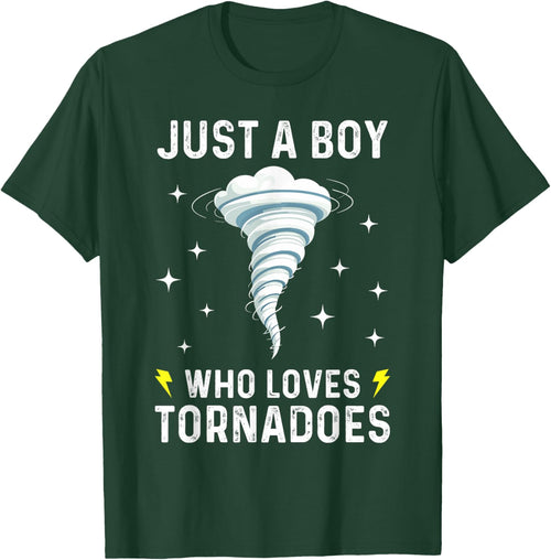 Funny Tornado Gift Boys Kids Hurricane Weather Chaser