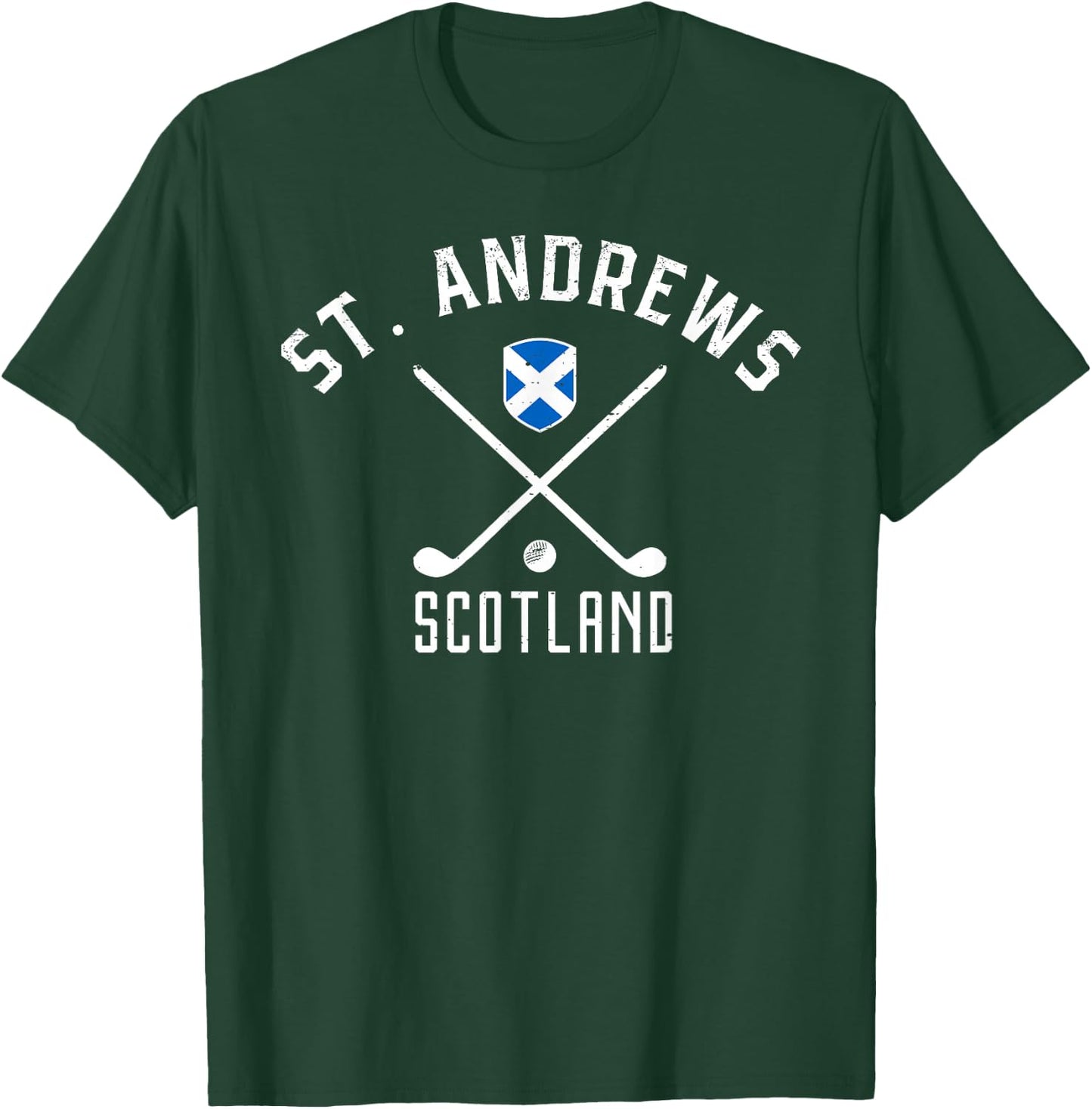 St. Andrews Scotland Golf T-Shirt - T-Shirt | Forest