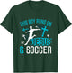 Kids Jesus and Soccer Shirt Christian Religious Player Boys Gift T-Shirt - T-Shirt | Forest