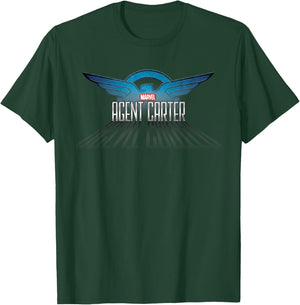 Marvel Agent Carter Series Logo T-Shirt - T-Shirt | Forest