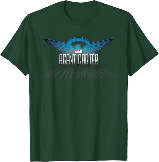 Marvel Agent Carter Series Logo T-Shirt - T-Shirt | Forest