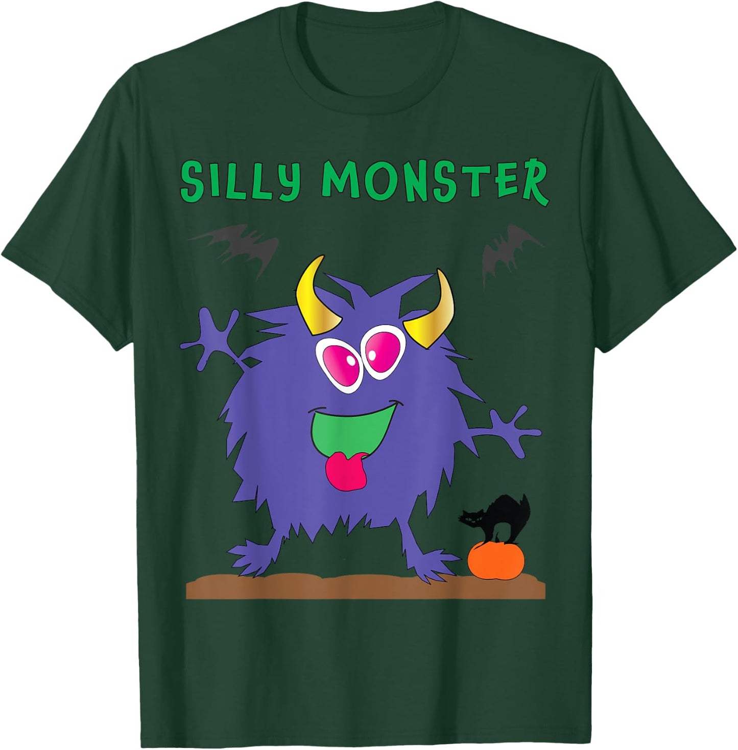 Silly Monster T-Shirt - T-Shirt | Forest