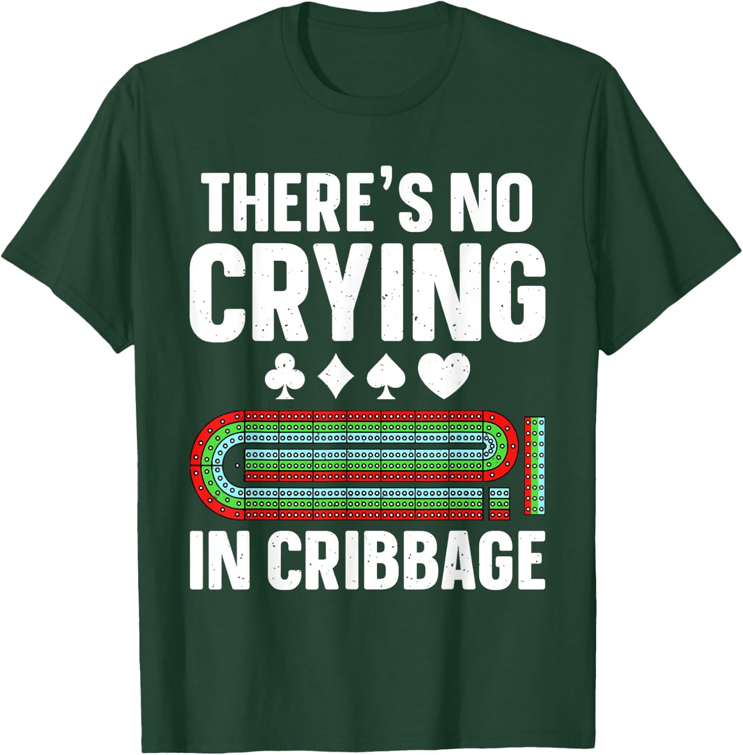 Cribbage Design Women Cribbage Player Cribbage Lover T-Shirt - T-Shirt | Forest