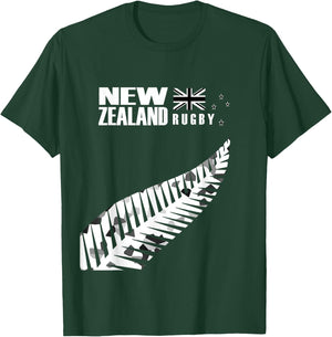 New Zealand Rugby Fan Haka T-Shirt - T-Shirt | Forest