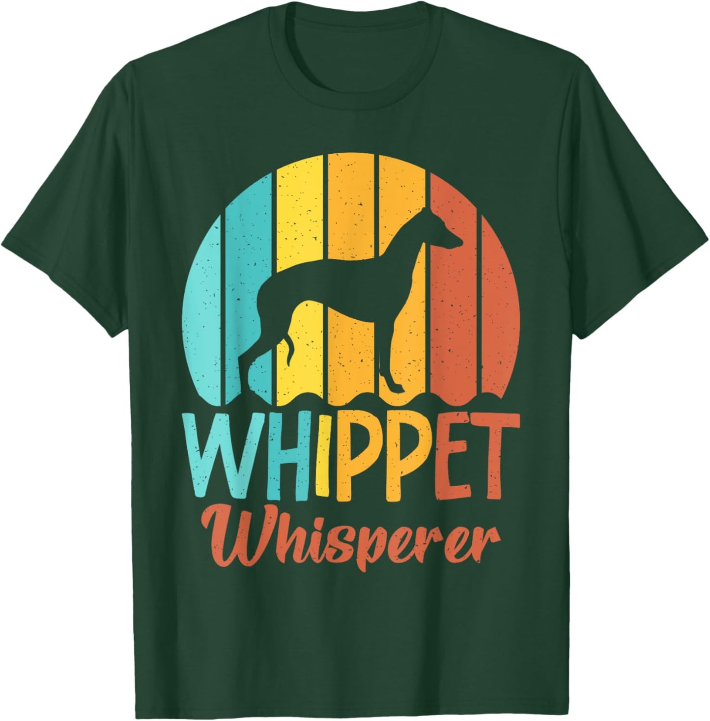 Whippet Whisperer Whippet T-Shirt - T-Shirt | Forest