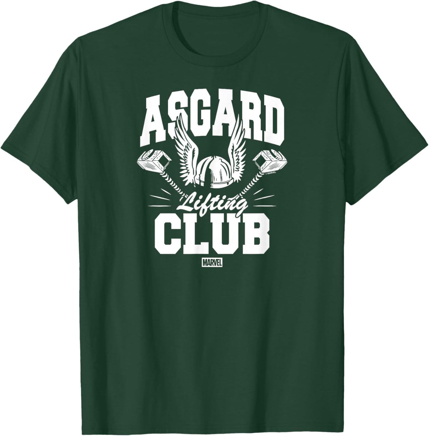 Thor - Asgard Lift Club Athletic T-Shirt - T-Shirt | Forest