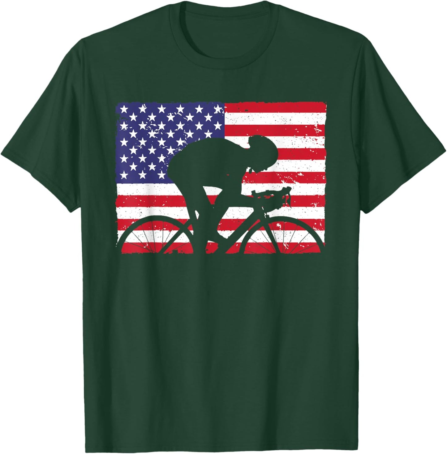 Cool Cycling Art Women Cycle Bicycle Racing Novelty T-Shirt - T-Shirt | Forest
