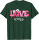LOVE CNA Life Nurse Nursing Assistant Valentine Women T-Shirt - T-Shirt | Forest