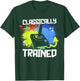 Classically Trained Video Game Retro Gaming Joystick Graphic T-Shirt - T-Shirt | Forest