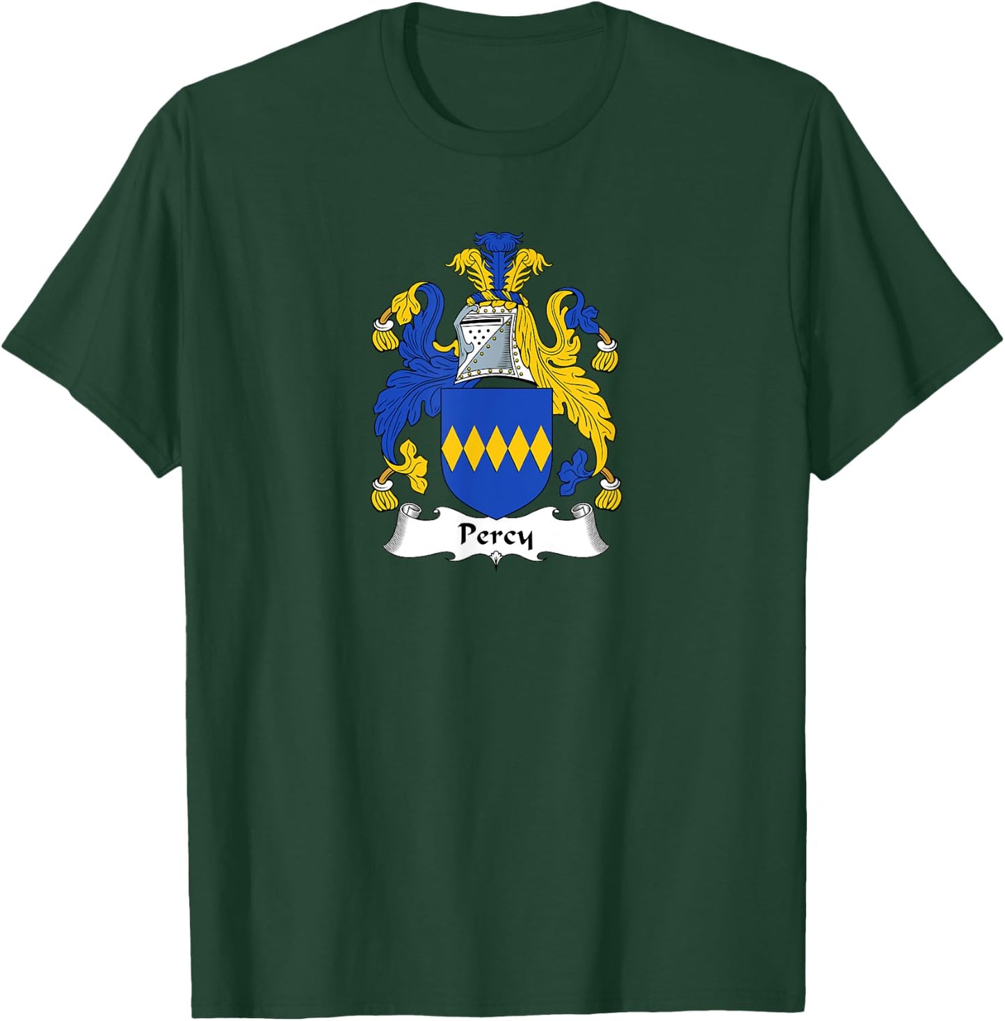 Percy Coat of Arms - Family Crest Shirt T-Shirt - T-Shirt | Forest