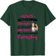 Ehlers Danlos Syndrome Awareness Woman Who Fights EDS T-Shirt - T-Shirt | Forest