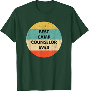 Camp Counselor Shirt | Best Camp Counselor Ever T-Shirt - T-Shirt | Forest
