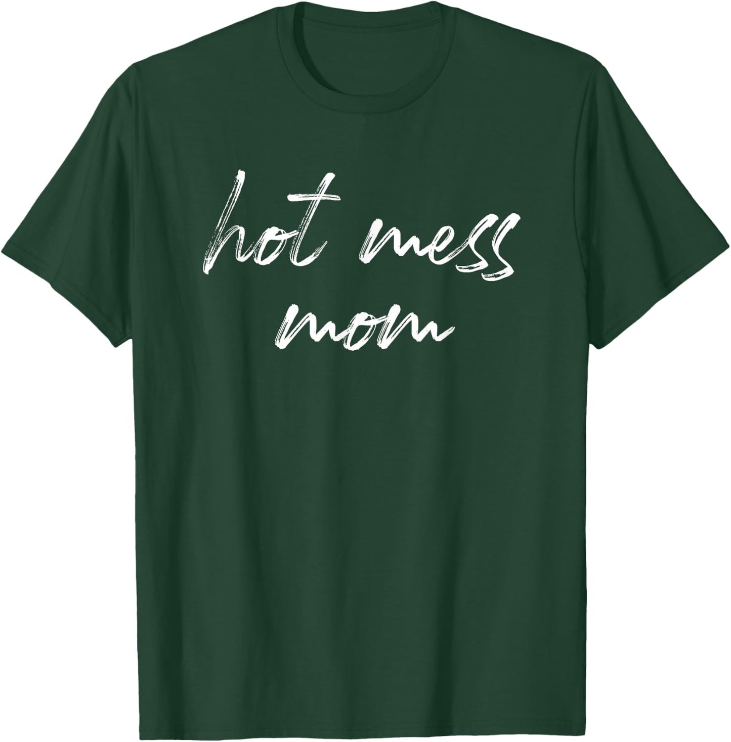 Hot Mess Mom Matching Mom Kid T-Shirt - T-Shirt | Forest