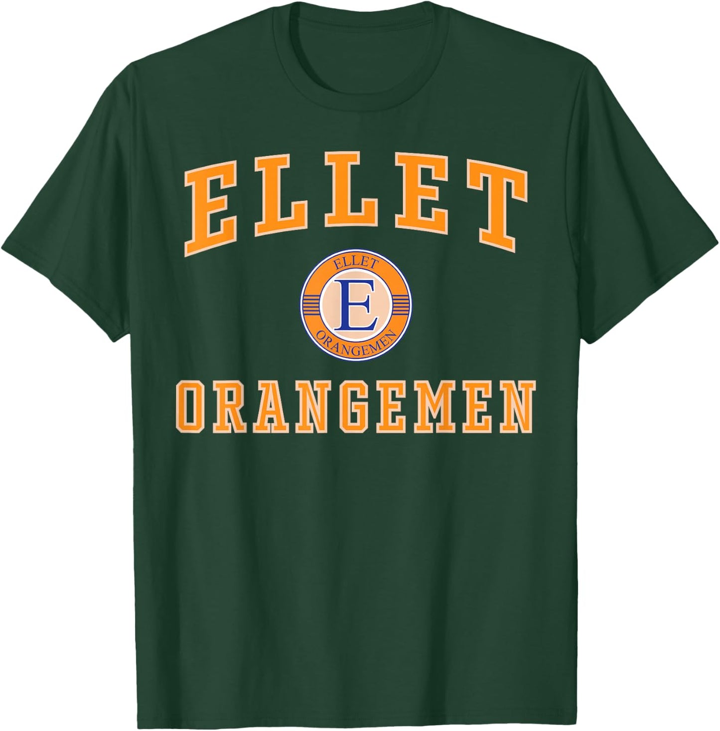 Ellet High School Orangemen C1 T-Shirt - T-Shirt | Forest