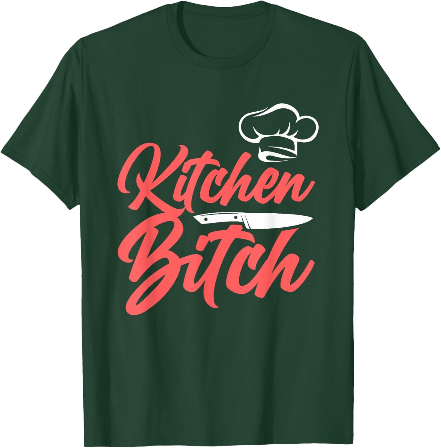 Funny Kitchen B.itch T-Shirt - T-Shirt | Forest
