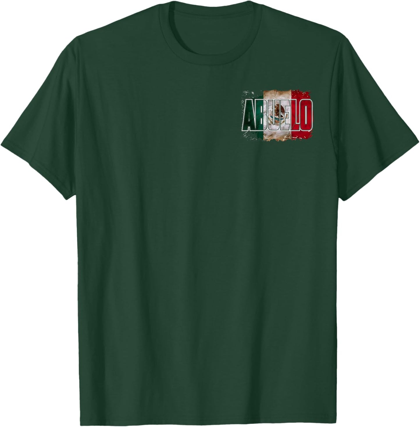 (2 Sided) El Abuelo Mas Chingon Mexican Grandpa T-Shirt - T-Shirt | Forest