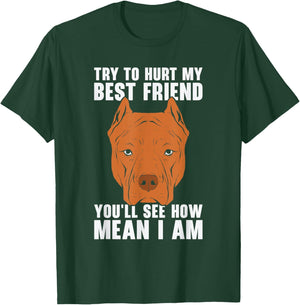 Pitbull Dog Owner American Bully Women T-Shirt - T-Shirt | Forest
