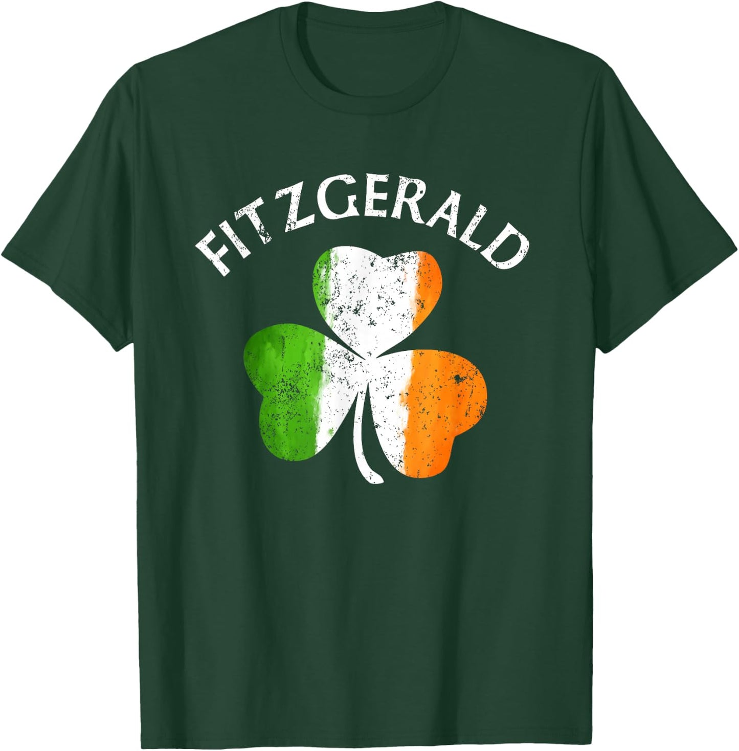 Fitzgerald Irish Family Name T-Shirt - T-Shirt | Forest