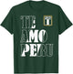 Peru Te Amo Peru I Love Peru Men Women & Kids Red T-Shirt - T-Shirt | Forest